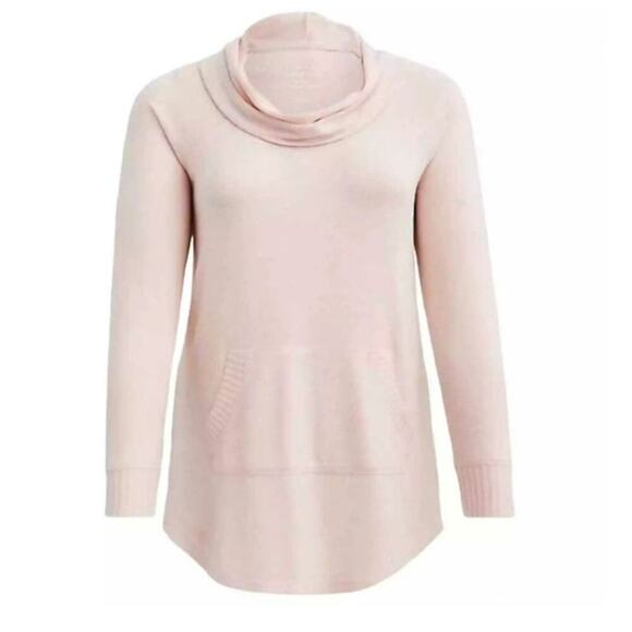 NWT Torrid Plus Sweater Super Soft Plush Wear What You Love Pink Size 3X pockets - Picture 2 of 13
